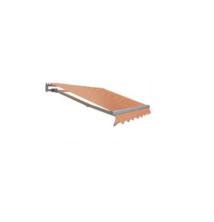 TOLDO RETRACTIL 350X250, MANUAL, COLOR BEIGE / LISTADO / CRUDO