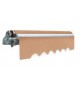 TOLDO RETRACTIL 500X300, MANUAL, COLOR BEIGE / LISTADO / CRUDO
