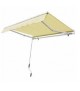 TOLDO RETRACTIL 500X300, MANUAL, COLOR BEIGE / LISTADO / CRUDO